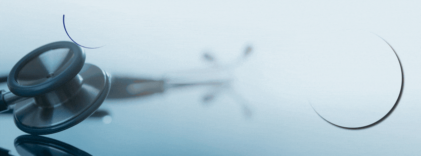 blue white modern professional medical business facebook cover